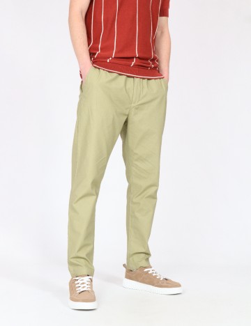 Pantaloni Pull&Bear, verde