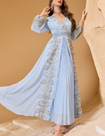 
						Rochie lunga SHEIN, albastru