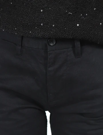 Pantaloni Pull&Bear, negru Negru