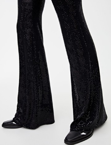 Pantaloni Pull&Bear, negru