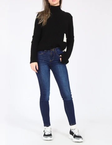 Blugi Zara, albastru Albastru