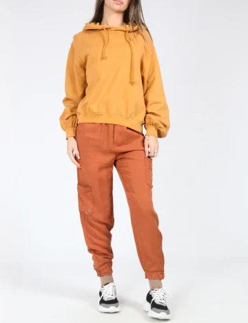 Hanorac Pull&Bear, mustar Galben