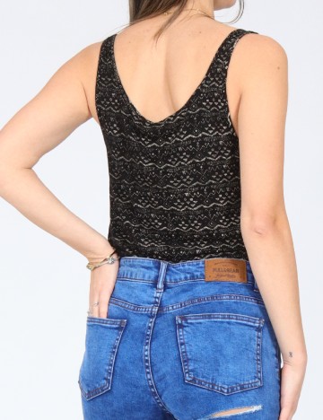 Top Pull&Bear, negru