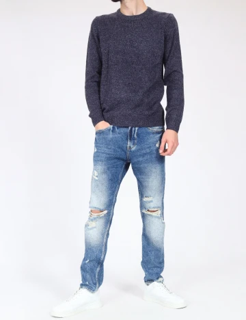 Blugi Zara, albastru Albastru