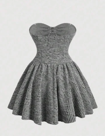 Rochie SHEIN CURVE, gri Gri