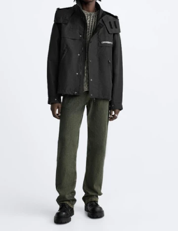 Geaca Zara, negru Negru