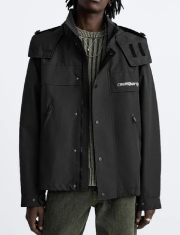 Geaca Zara, negru Negru