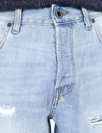 Blugi Zara, albastru Albastru