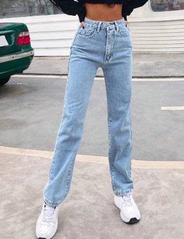 Blugi SHEIN, albastru Albastru