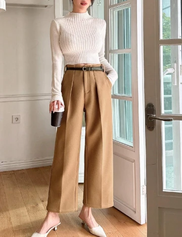 Pantaloni Dazy, maro Maro