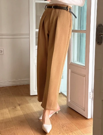 Pantaloni Dazy, maro Maro