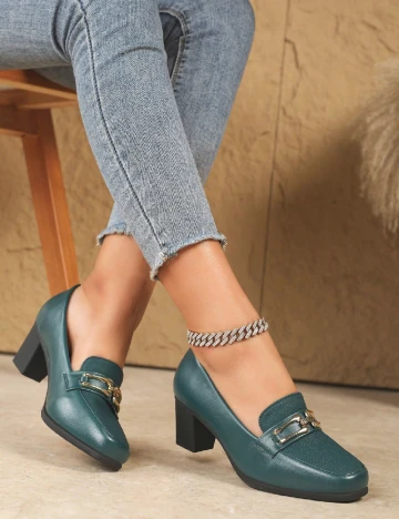 Pantofi SHEIN, verde Verde