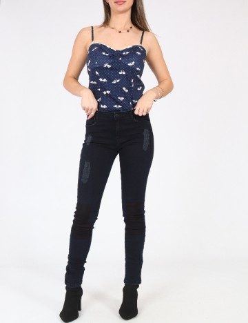 Blugi Zara, bleumarin inchis