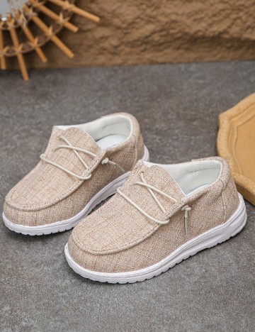 
						Mocasini Shein Kids, crem