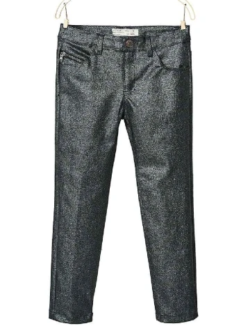 Pantaloni Zara, gri inchis Gri