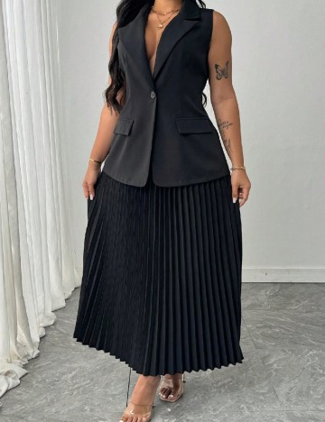 
						Compleu SHEIN CURVE, negru