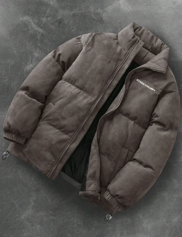 Geaca SHEIN, gri Gri