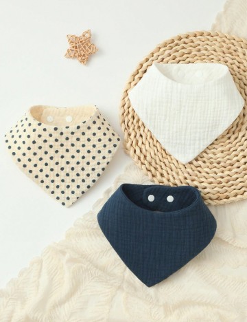 
						Set bavetele 3 bucati Shein Kids, mix culori