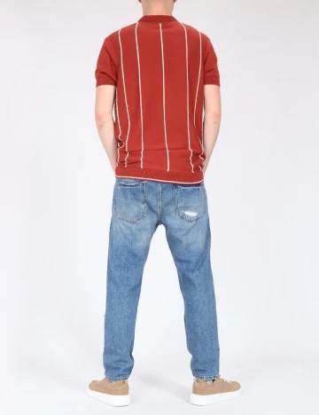 Blugi Zara, albastru Albastru