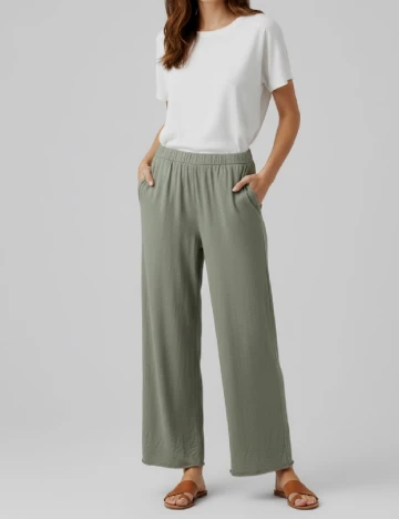 Pantaloni Zara, verde Verde