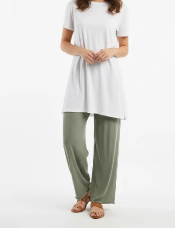 Pantaloni Zara, verde Verde