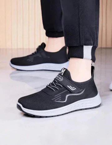 Adidasi SHEIN, negru Negru