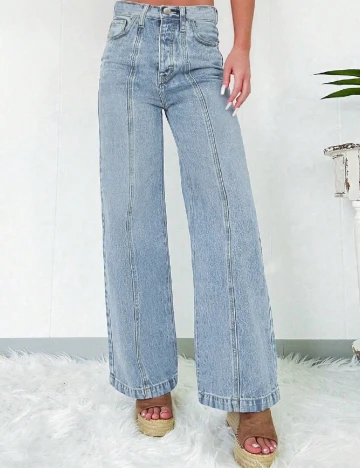 Blugi SHEIN, albastru Albastru