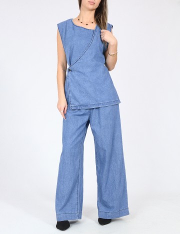 Compleu Dazy, albastru