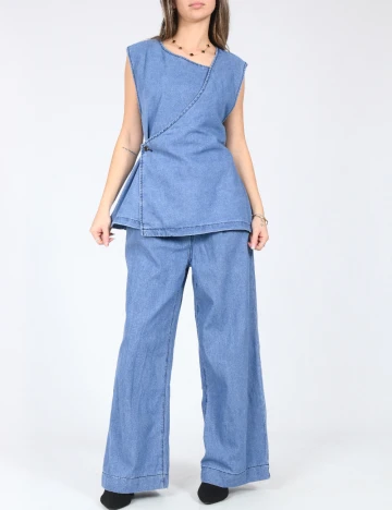 Compleu Dazy, albastru Albastru