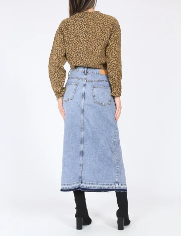 Fusta SHEIN, albastru Albastru