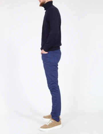 Pantaloni Zara, albastru Albastru