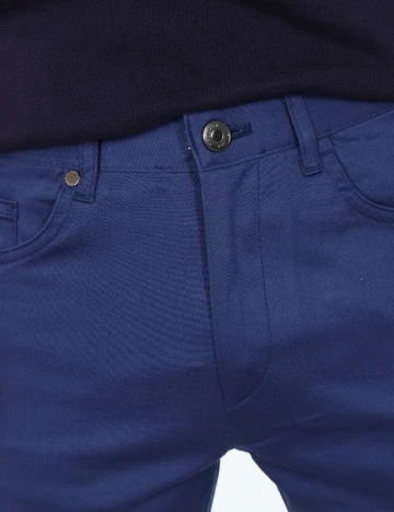 Pantaloni Zara, albastru Albastru