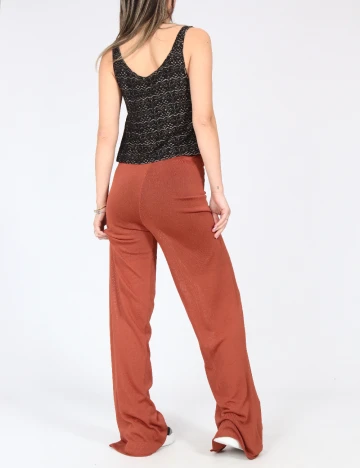 Pantaloni Zara, maro Maro