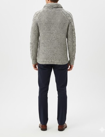 Pulover Pull&Bear, gri