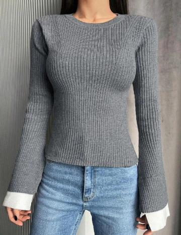 Bluza SHEIN, gri Gri