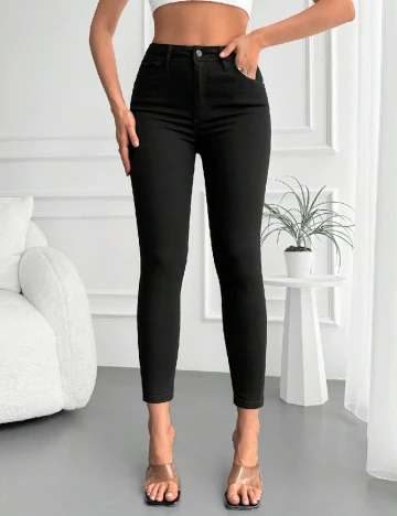 Pantaloni SHEIN, negru Negru