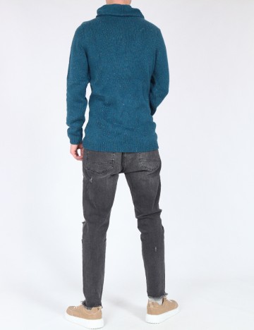 Pulover Pull&Bear, albastru