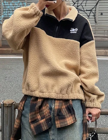 Bluza SHEIN, crem Crem