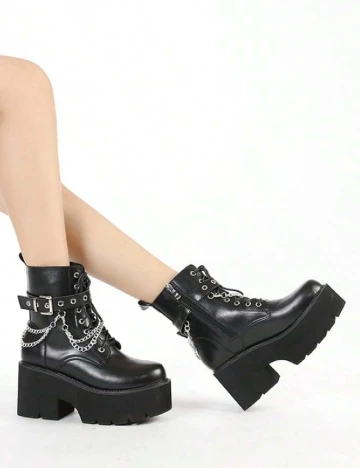 Ghete SHEIN, negru Negru