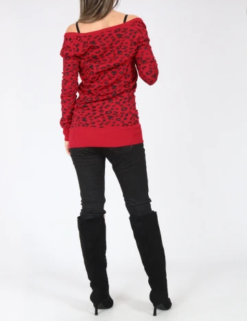 Cardigan Zara, rosu Rosu