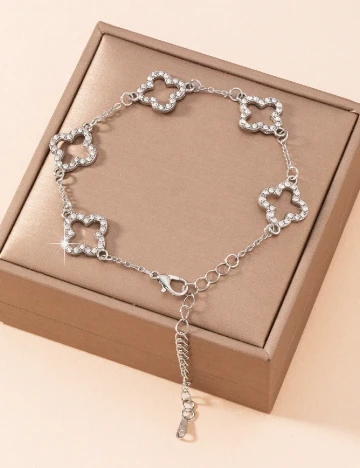 Bratara SHEIN, argintiu Gri