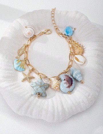 
						Bratara de picior SHEIN, mix culori