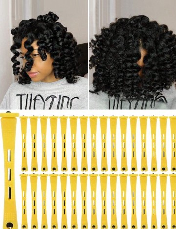 
						Set bigudiuri 50 buc SHEIN, galben