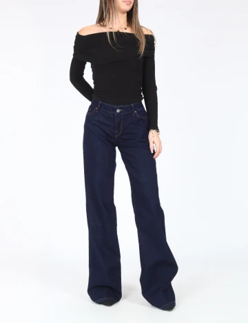 Blugi Zara, albastru Albastru