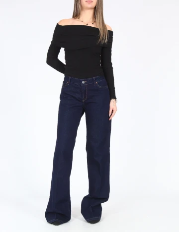 Blugi Zara, albastru Albastru