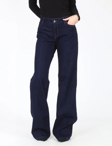 Blugi Zara, albastru Albastru