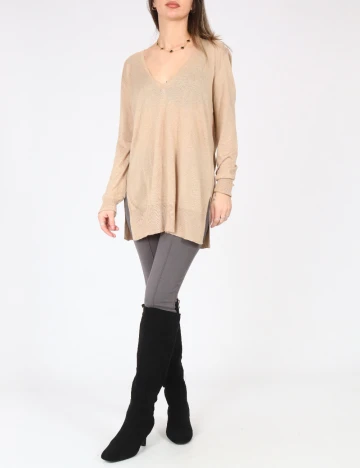 Bluza Zara, crem Crem