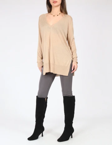 Bluza Zara, crem Crem