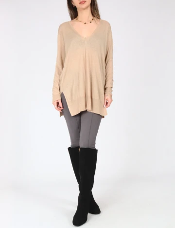 Bluza Zara, crem Crem