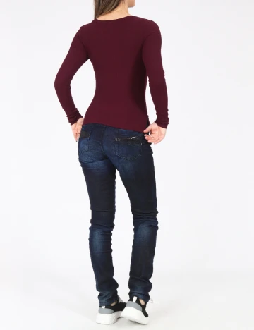 Blugi Zara, albastru Albastru